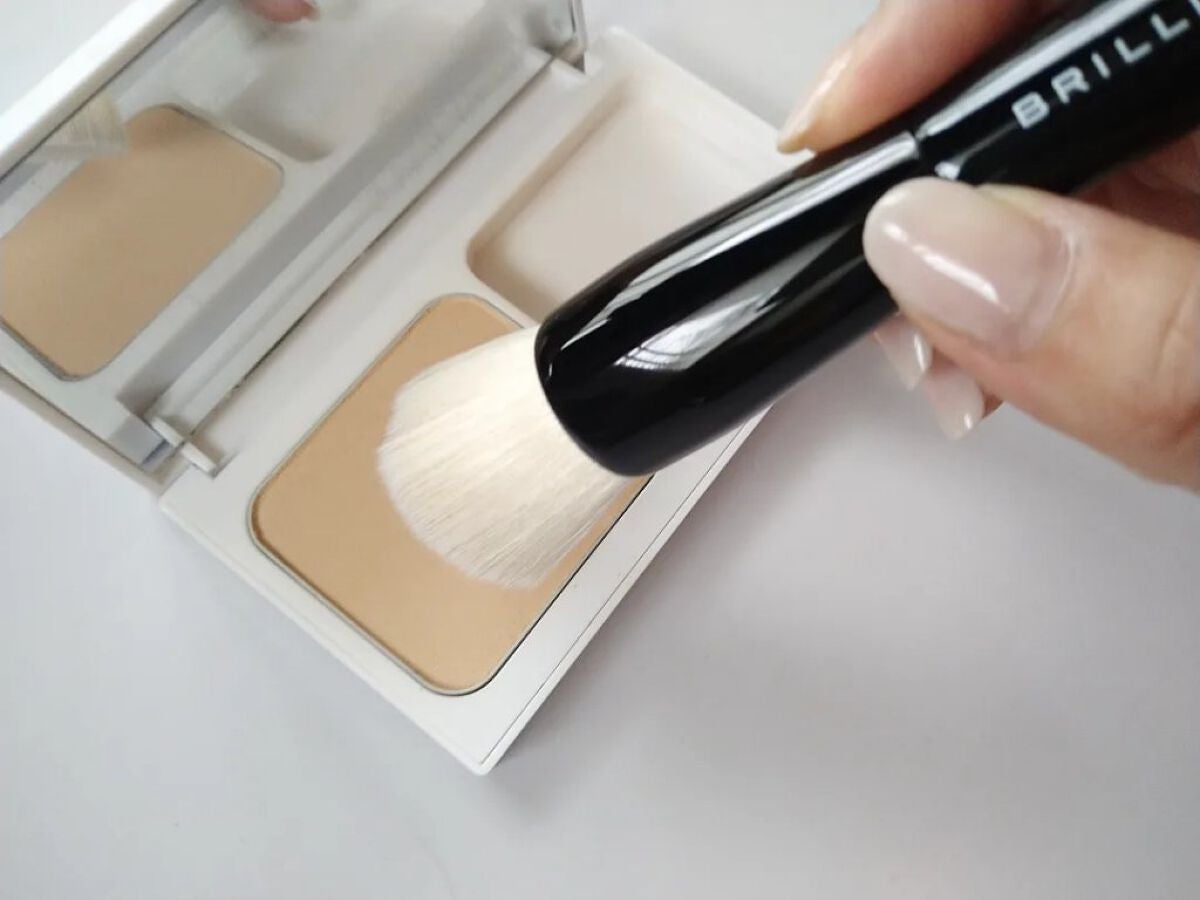 マルチファンデーションブラシ/ブリリアージュ/メイクブラシを使ったクチコミ(5枚目)