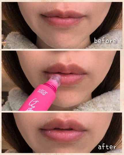 プリティーフィルターデイライトリッププランピングマスク/touch in SOL /リップマスクを使ったクチコミ(2枚目)