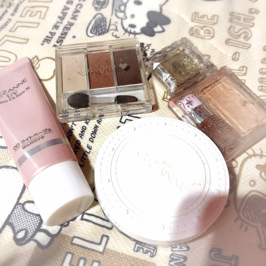 チーク カラー(ブラシ付)/ちふれ/パウダーチークを使ったクチコミ（2枚目）