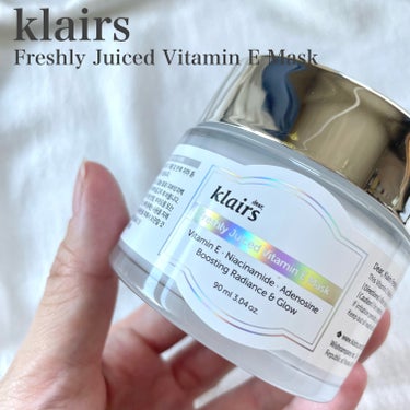 🇰🇷

klairs クレアス @klairs
Freshly Juiced Vitamin E Mask
フレッシュリージュースドビタミンEマスク
90ml

透明感のある肌の輝きを取り戻すパワーアッ