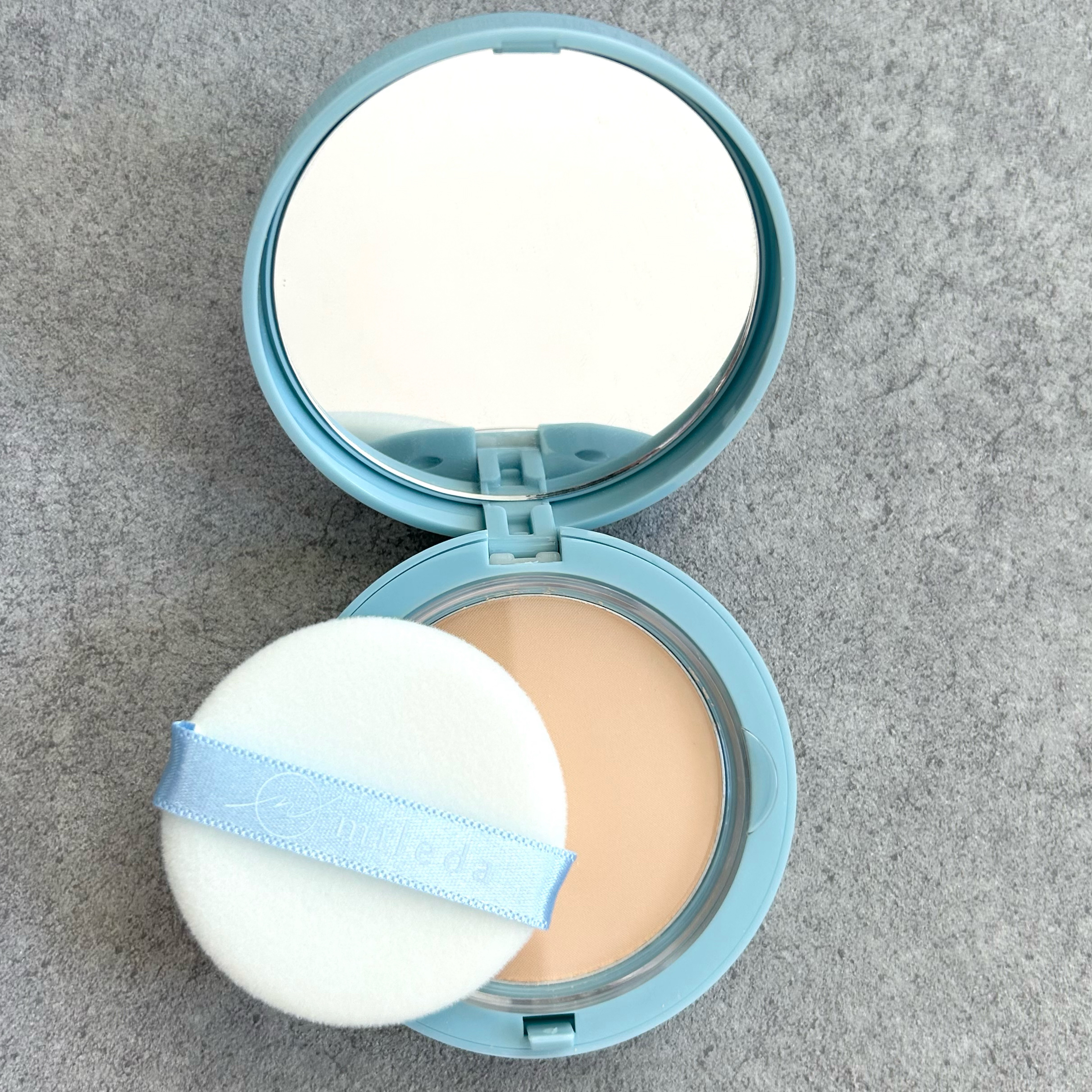 スムースフィットファンデーション/mileda/パウダーファンデーションを使ったクチコミ（2枚目）