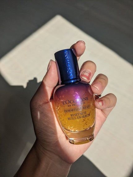 イモーテル オーバーナイトリセットセラム/L'OCCITANE/美容液を使ったクチコミ(2枚目)