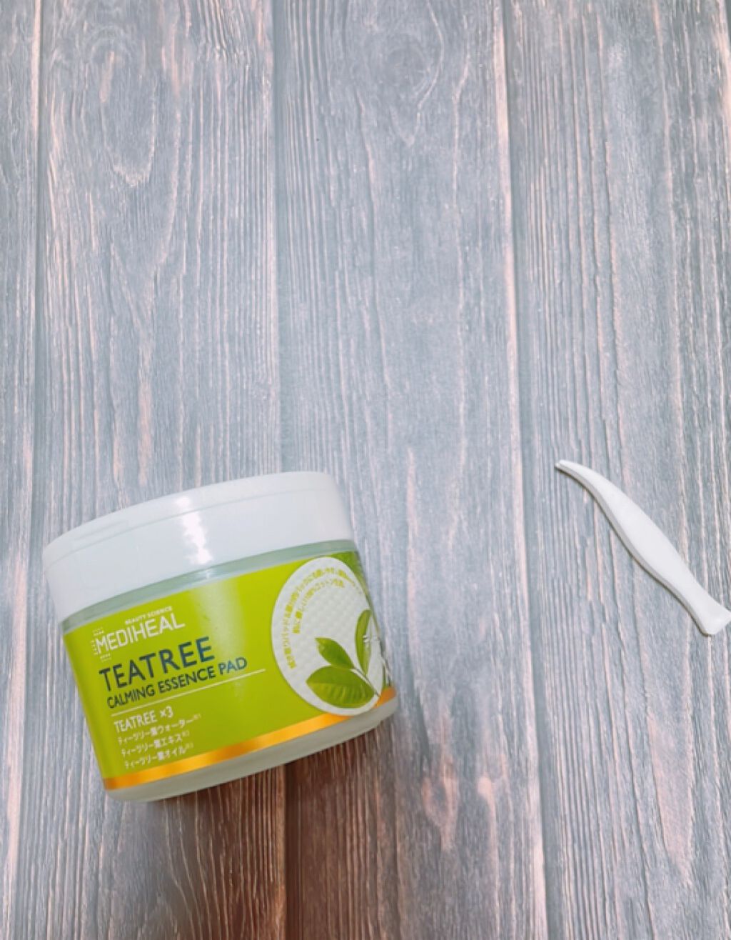 ティーツリーカーミングエッセンスパッド/MEDIHEAL/トナーパッドを使ったクチコミ（1枚目）