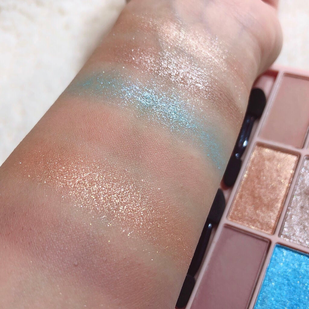 イロアソビ 6色アイパレット/iroasobi/アイシャドウパレットを使ったクチコミ(5枚目)