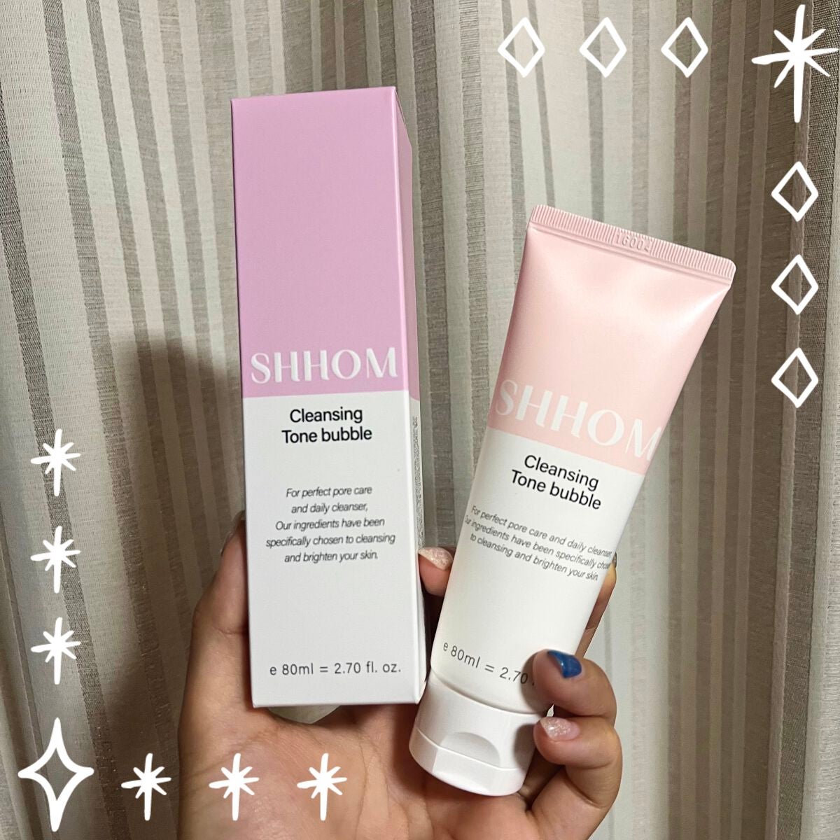 クレンジングトーンバブル/SHHOM/洗顔フォームを使ったクチコミ(1枚目)