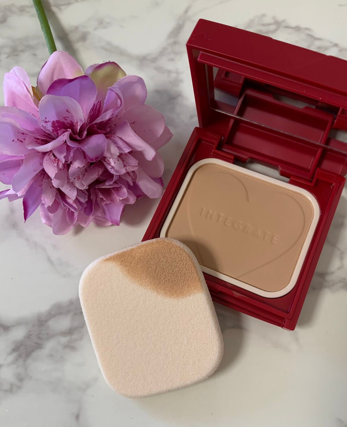 プロフィニッシュファンデーション/インテグレート/パウダーファンデーションを使ったクチコミ(3枚目)