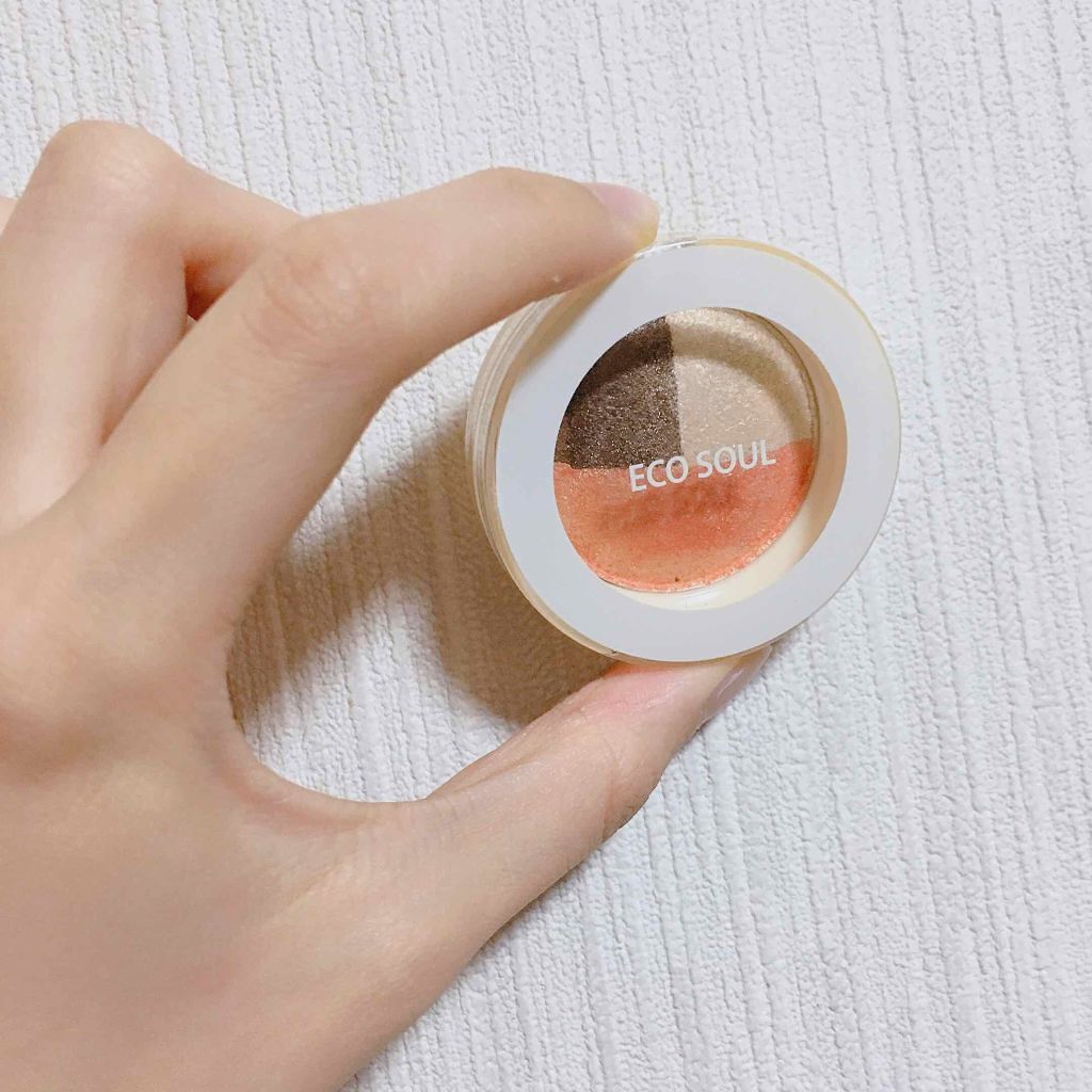 エコソウル トリプルドームシャドウ/the SAEM/単色アイシャドウを使ったクチコミ（1枚目）