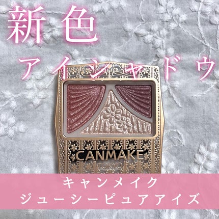 ジューシーピュアアイズ/キャンメイク/アイシャドウパレットを使ったクチコミ(1枚目)