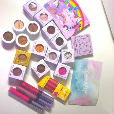 My Little Pony eyeshadow palette/ColourPop/アイシャドウパレットを使ったクチコミ（1枚目）