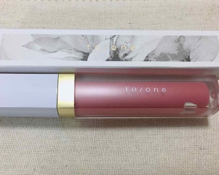 トーン ペタル エッセンス カラー バター/to/one/リップグロスを使ったクチコミ(1枚目)