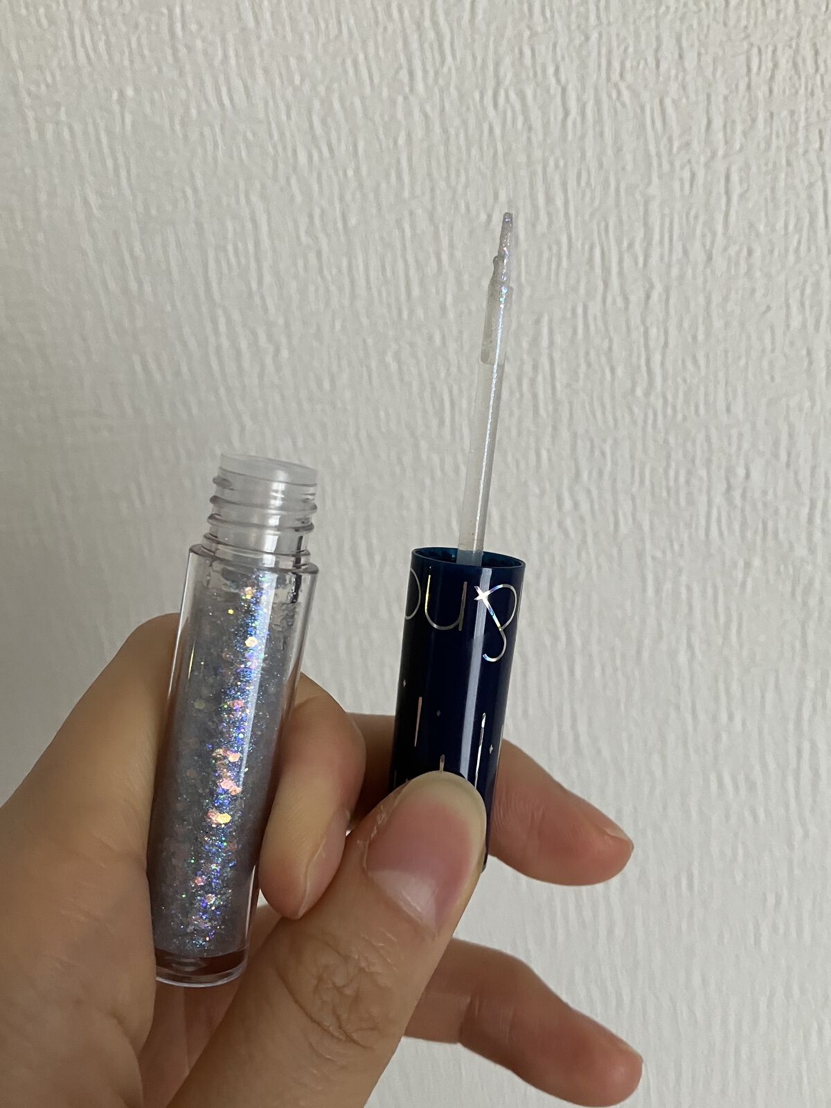 リキッド グリッター シャドウ/rom&nd/グリッターを使ったクチコミ（2枚目）