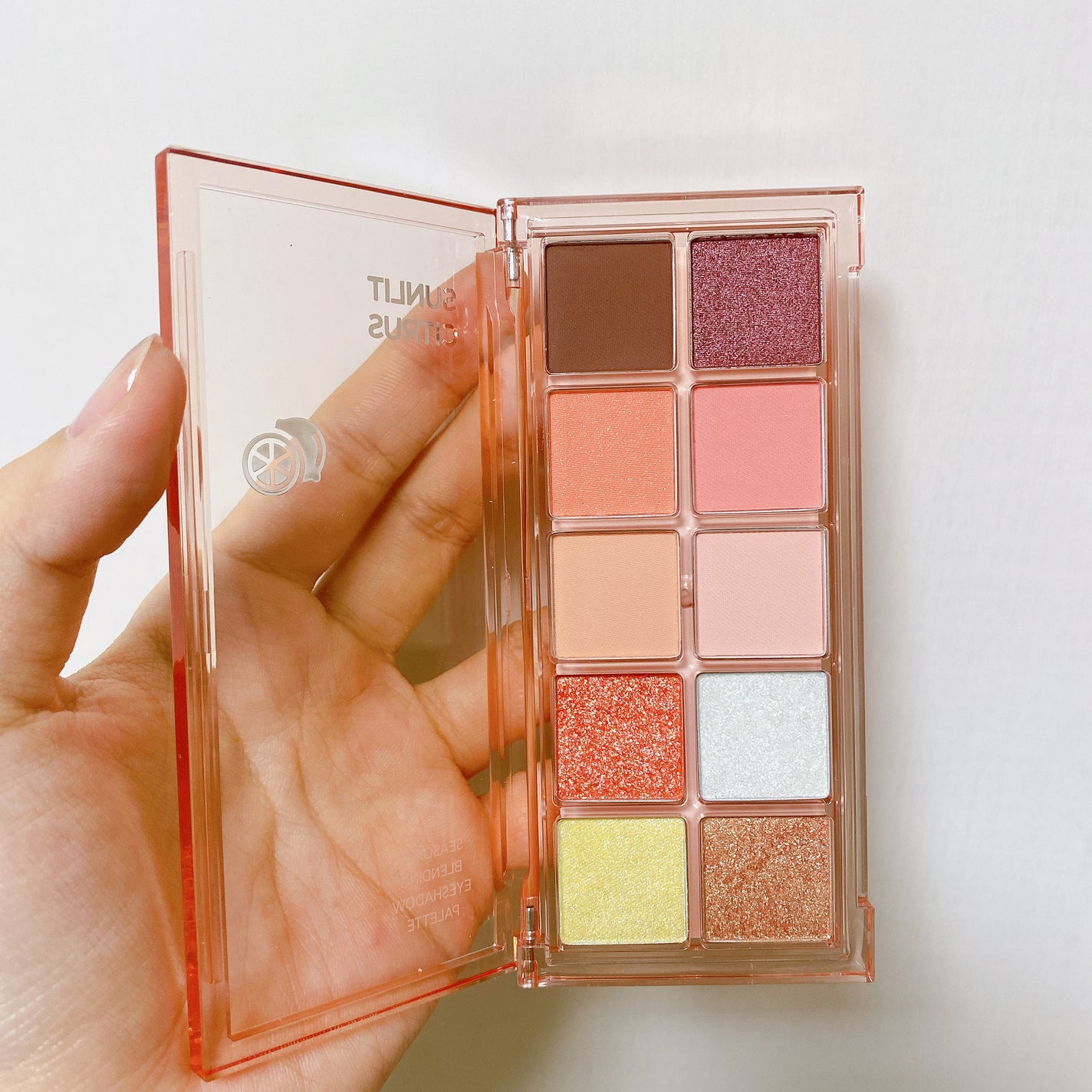 シーズナルブレンディングアイシャドウパレット/Peach C/アイシャドウパレットを使ったクチコミ(1枚目)