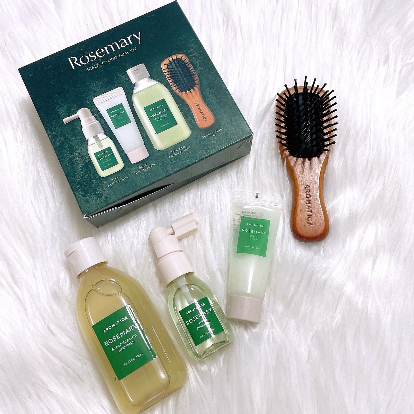 ローズマリー ヘア トライアルセット/AROMATICA/トライアルキットを使ったクチコミ(8枚目)
