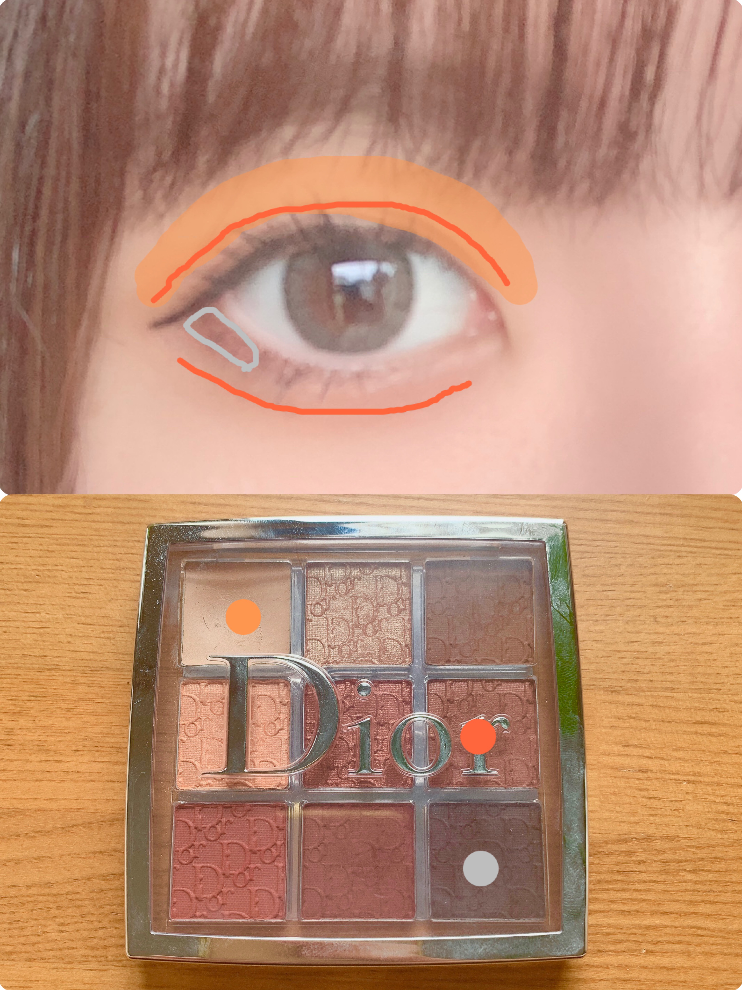 ディオール バックステージ アイ パレット/Dior/アイシャドウパレットを使ったクチコミ（2枚目）