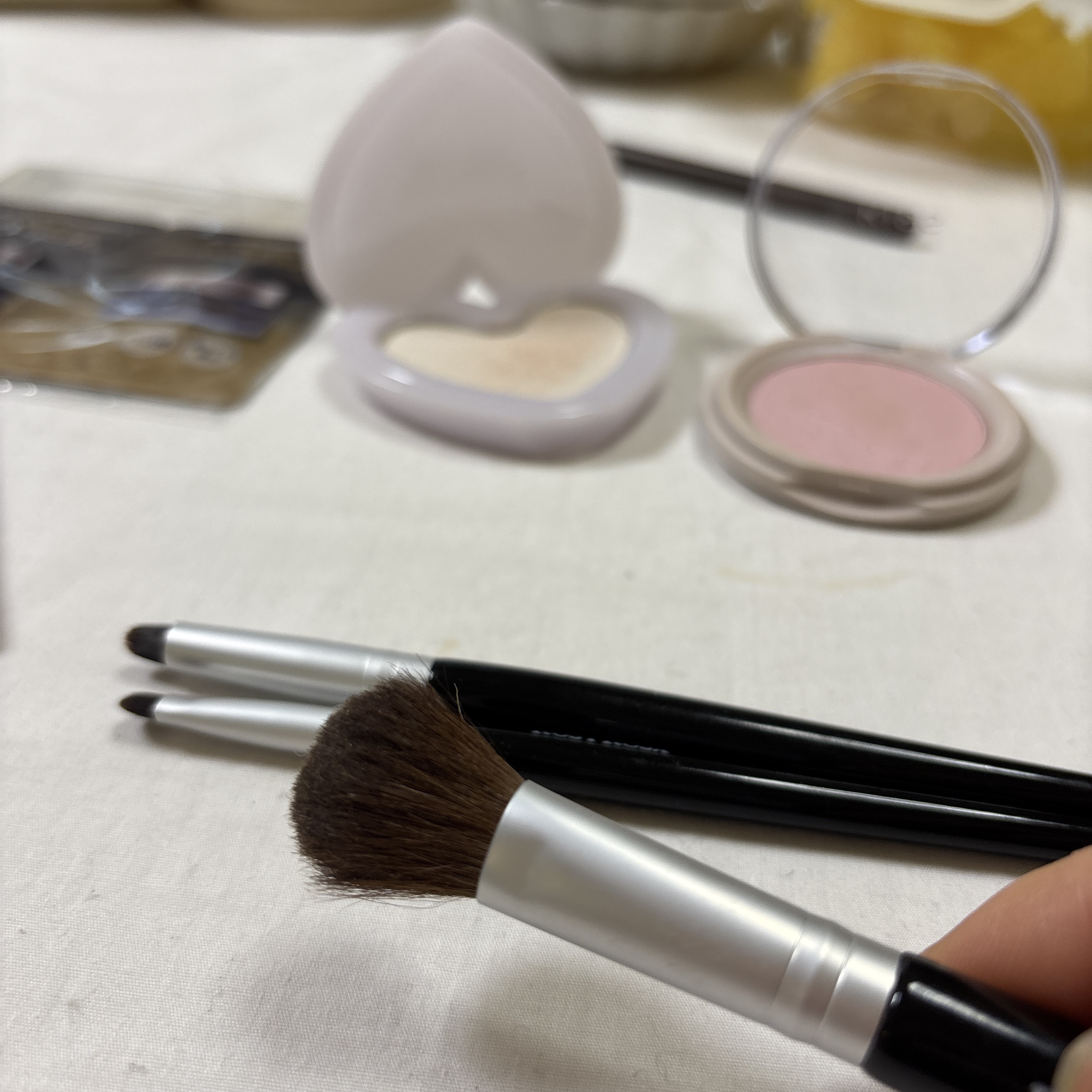 ハイライトブラシ/ロージーローザ/メイクブラシを使ったクチコミ（1枚目）