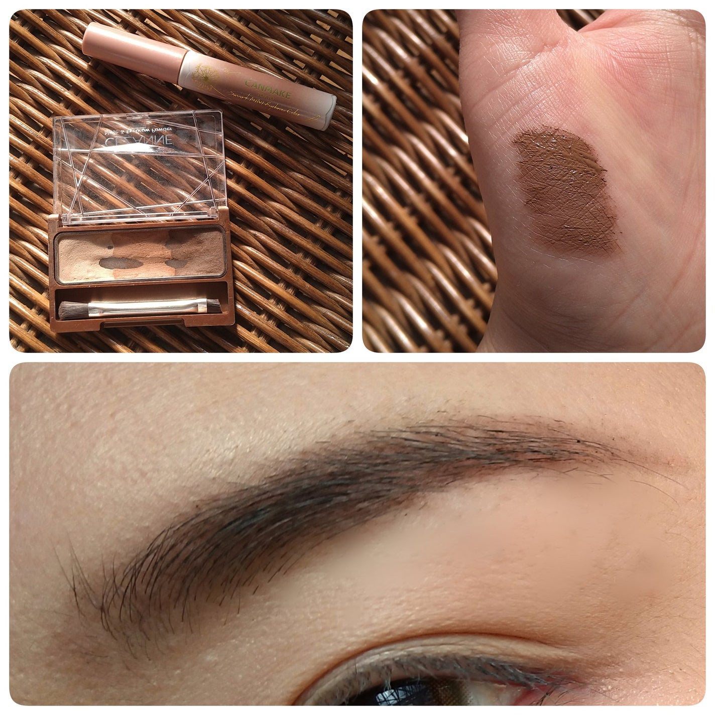 ノーズ&アイブロウパウダー/CEZANNE/パウダーアイブロウを使ったクチコミ(1枚目)