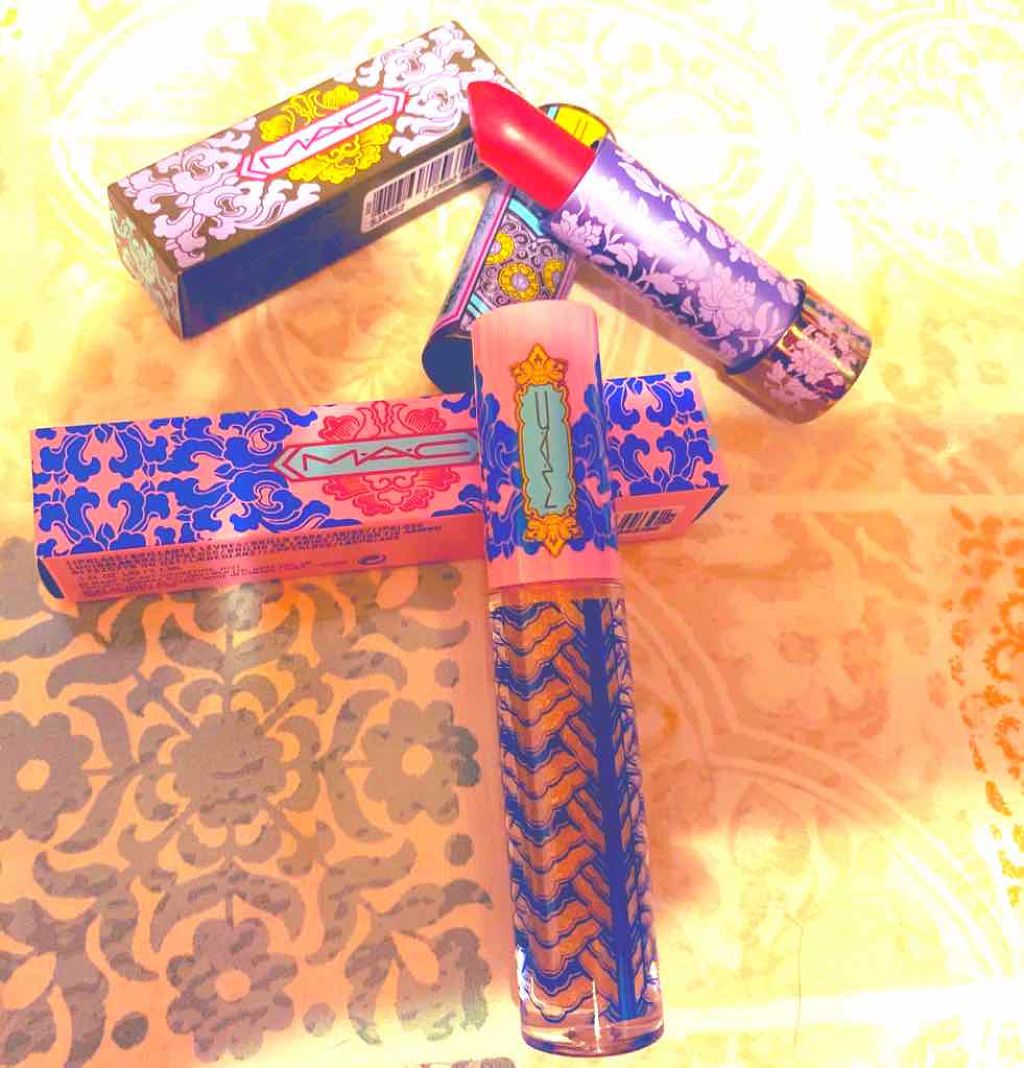 リップガラス ゴールドフィンチ(限定)/M・A・C/リップグロスを使ったクチコミ（1枚目）