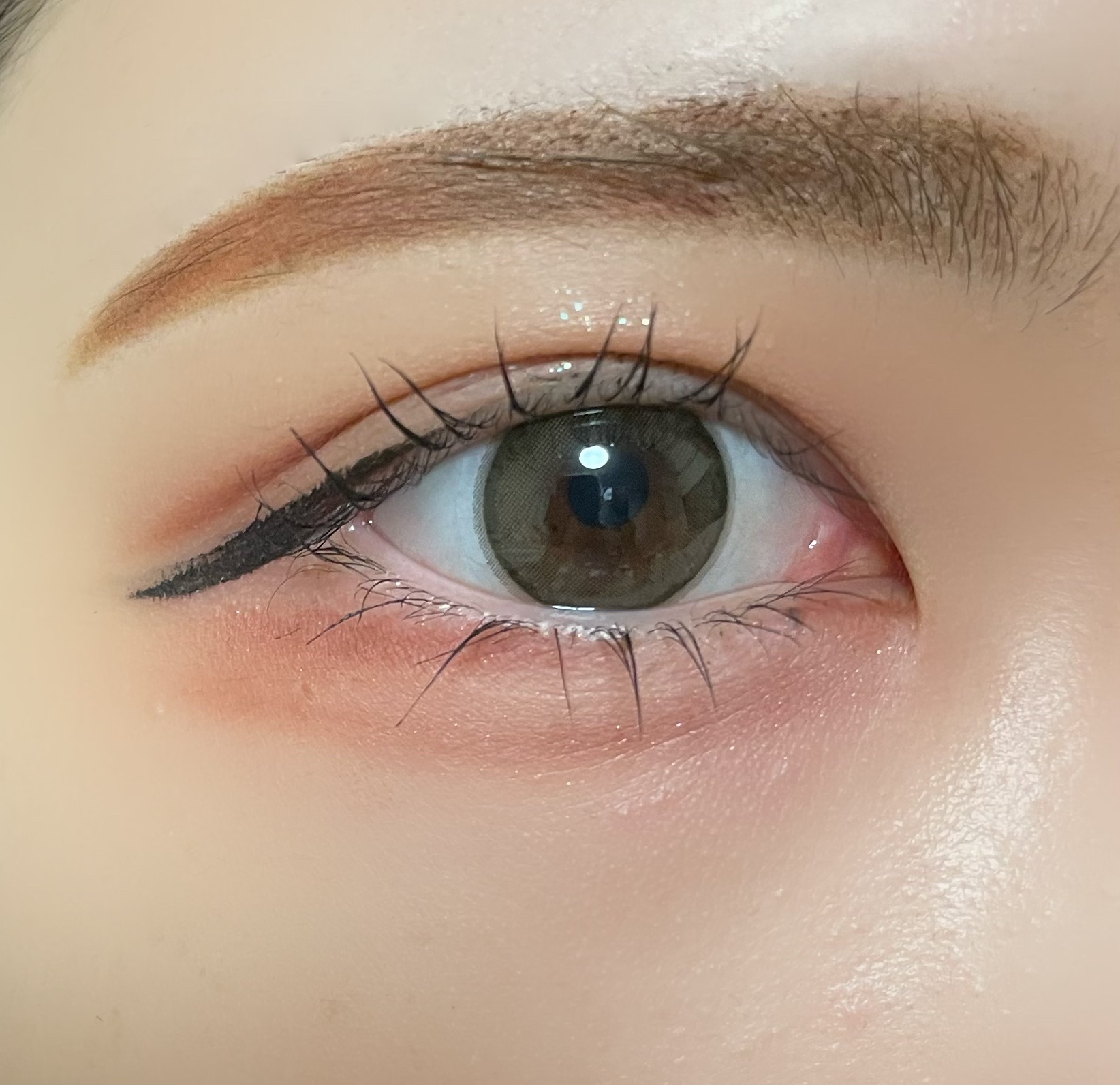 「密着アイライナー」しなやか筆リキッド/デジャヴュ/リキッドアイライナーを使ったクチコミ（2枚目）