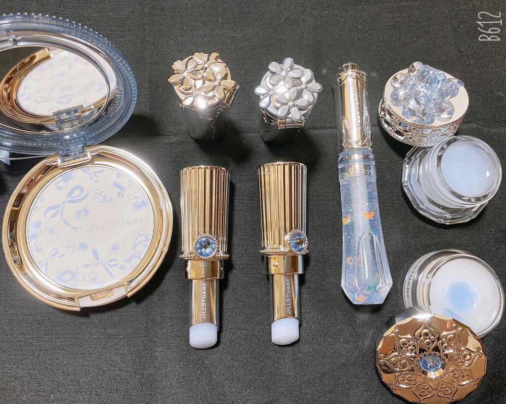 サムシングピュアブルー セント マイリップス/JILL STUART/口紅を使ったクチコミ(2枚目)