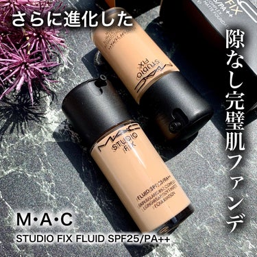 M・A・C スタジオ フィックス フルイッド SPF 25のクチコミ「

=============================
M･A･C
■スタジオ フィッ.....」（1枚目）