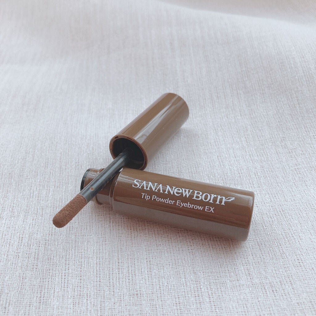 チップパウダーアイブロウEX/サナ ニューボーン/アイブロウペンシルを使ったクチコミ(3枚目)
