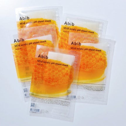 弱酸性pHシートマスク ハニーフィット/Abib /シートマスク・パックを使ったクチコミ(1枚目)