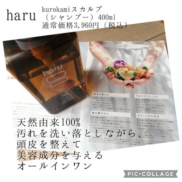 kurokamiスカルプ/haru/シャンプー・コンディショナーを使ったクチコミ（2枚目）