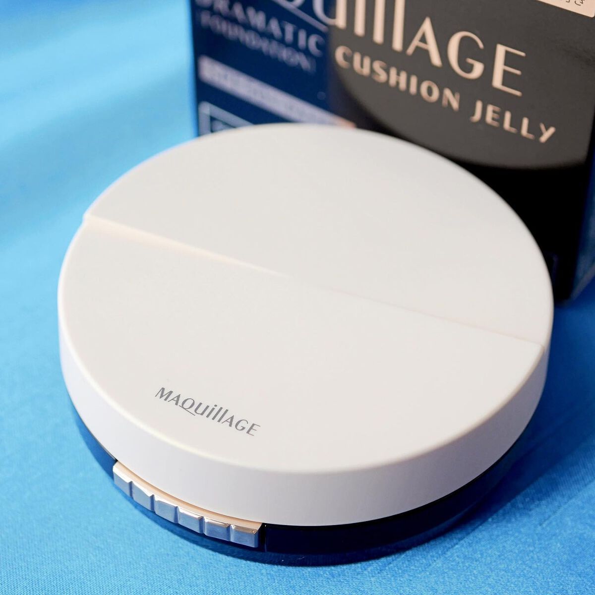 ドラマティッククッションジェリー/マキアージュ/クッションファンデーションを使ったクチコミ(2枚目)