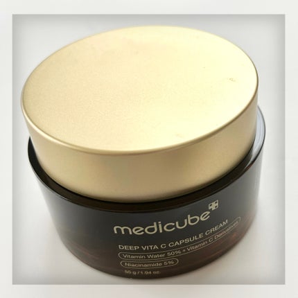 ディープビタCカプセルクリーム/MEDICUBE/フェイスクリームを使ったクチコミ(2枚目)