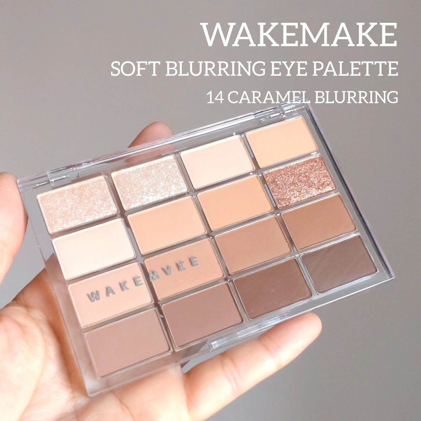 ソフトブラーリングアイパレット/wakemake/アイシャドウパレットを使ったクチコミ(1枚目)