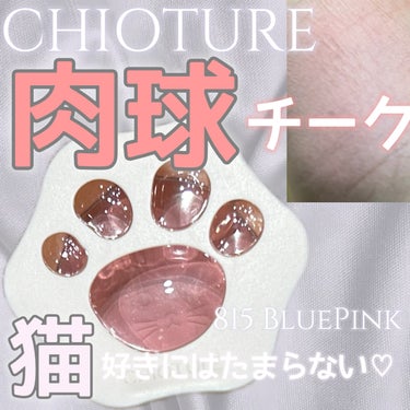 CHIOTURE 肉球チーク/CHIOTURE/パウダーチークを使ったクチコミ（1枚目）