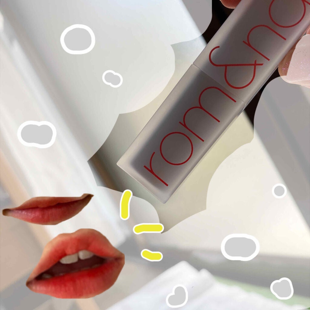 ゼログラムマットリップスティック/rom&nd/口紅を使ったクチコミ(2枚目)