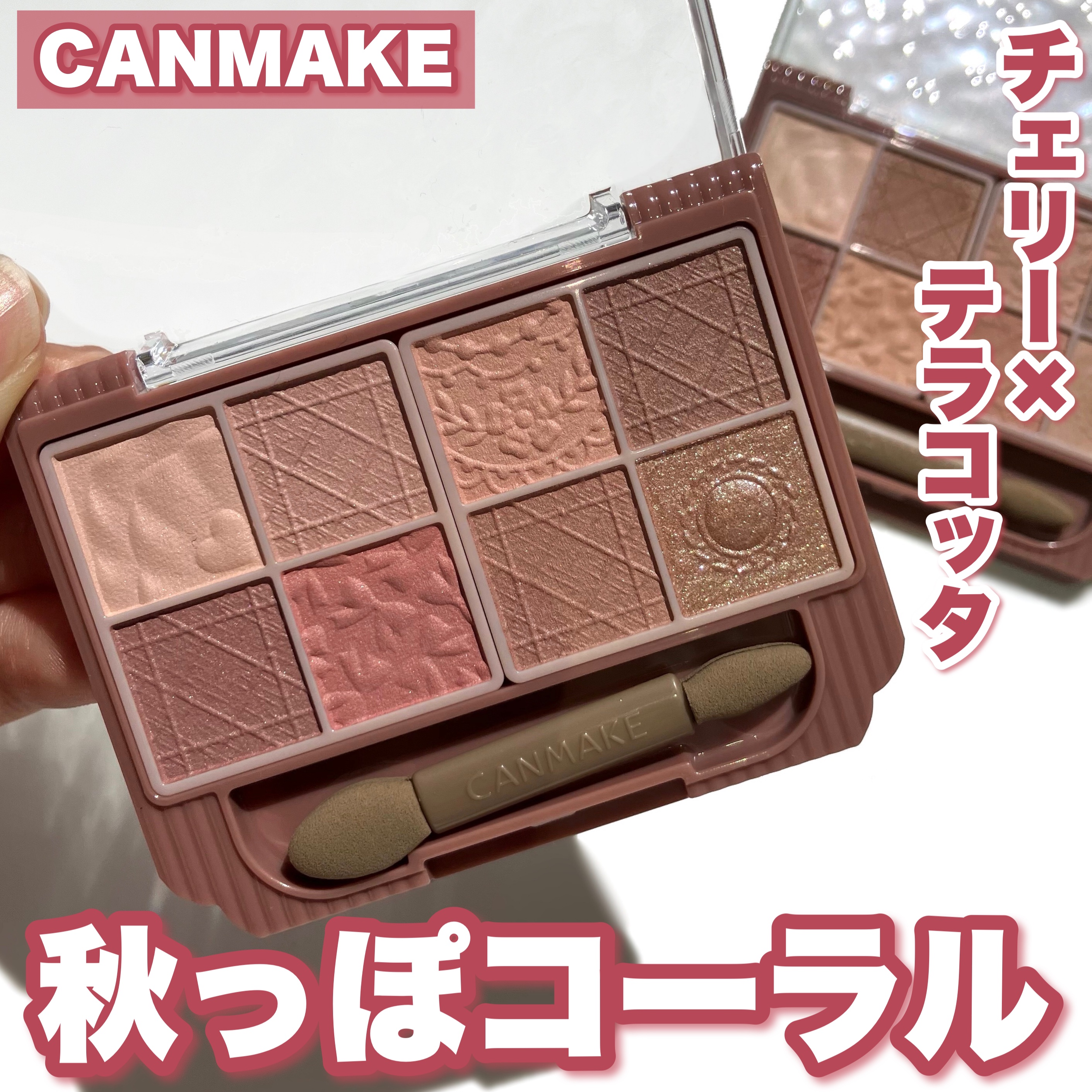 プティパレットアイズ（マットタイプ）/キャンメイク/パウダーアイシャドウを使ったクチコミ（1枚目）