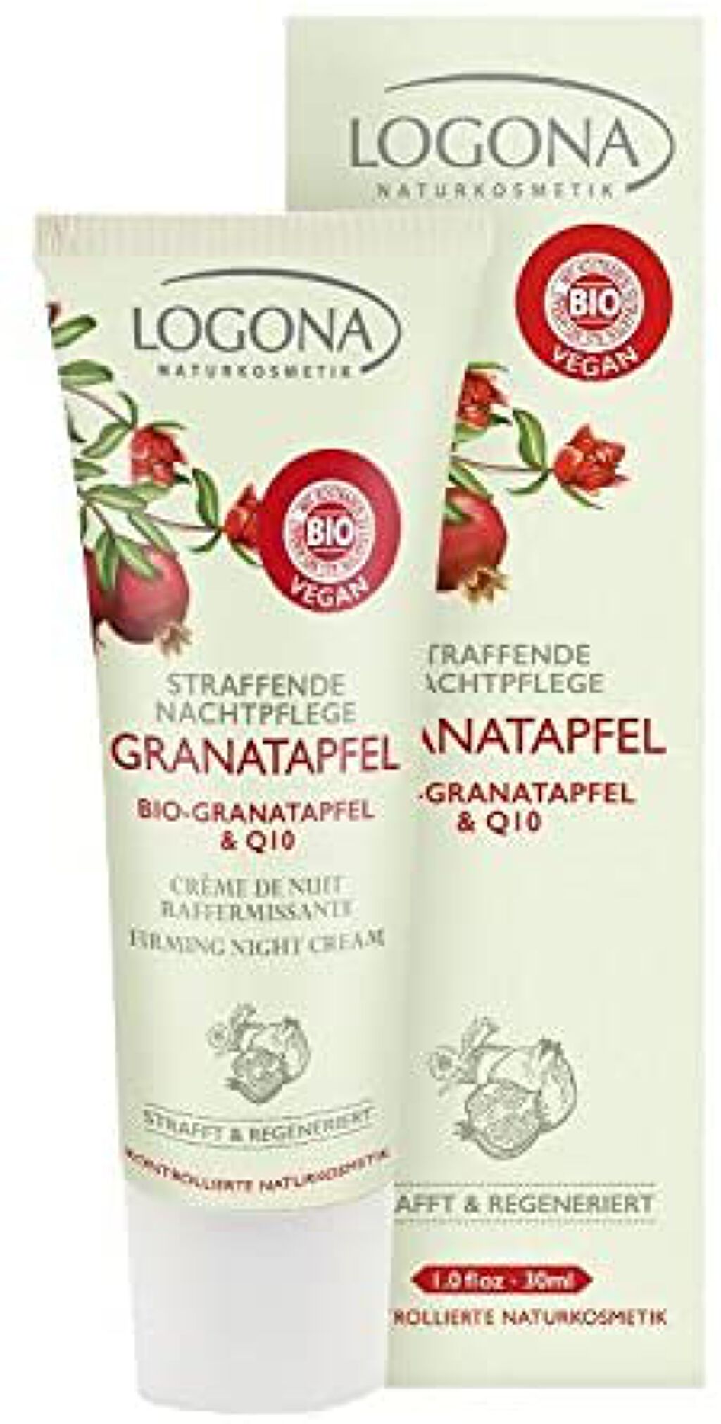 ロゴナ ナイトクリーム ザクロ&Q10