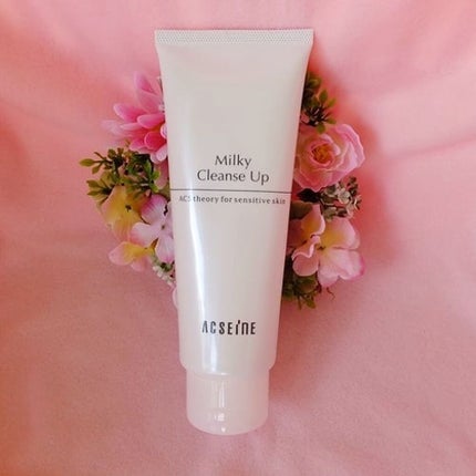 ミルキィ クレンズアップ/ACSEINE/ミルククレンジングを使ったクチコミ(1枚目)