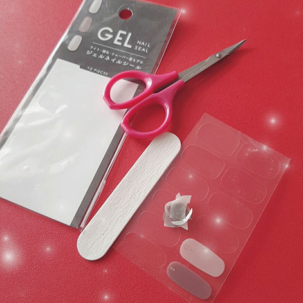 ジェルネイルシール/キャンドゥ/ネイルシールを使ったクチコミ（3枚目）