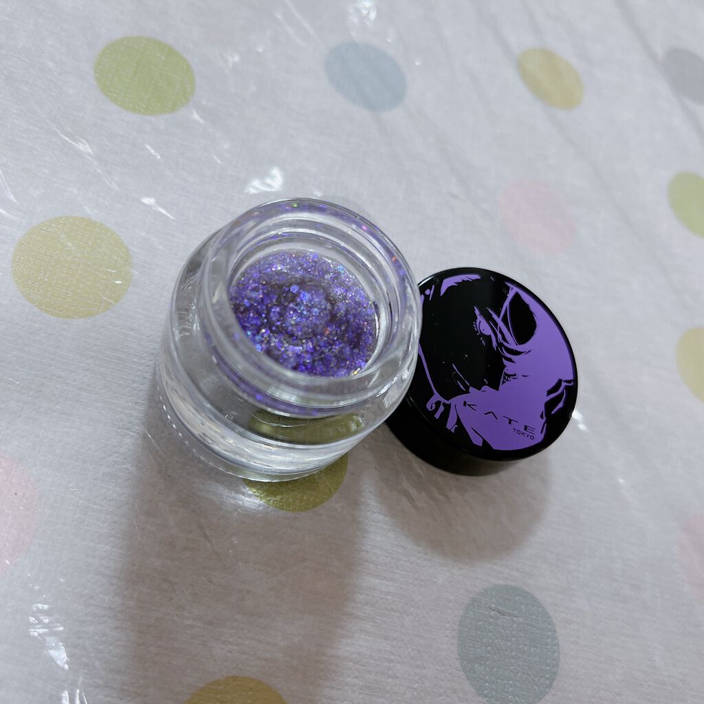 マルチダイヤモンドグリッター EX-3/KATE/ジェル・クリームアイシャドウを使ったクチコミ（3枚目）