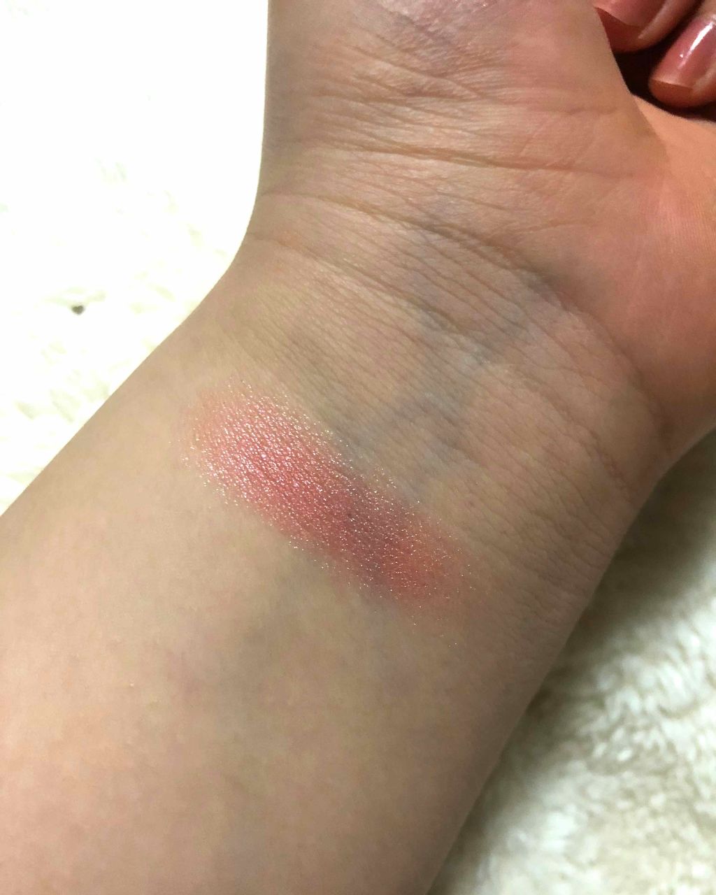 MoL(もる) on LIPS 「✩URGLAMアイ&チークカラーPK-2コーラルピンクピンクの..」(2枚目)