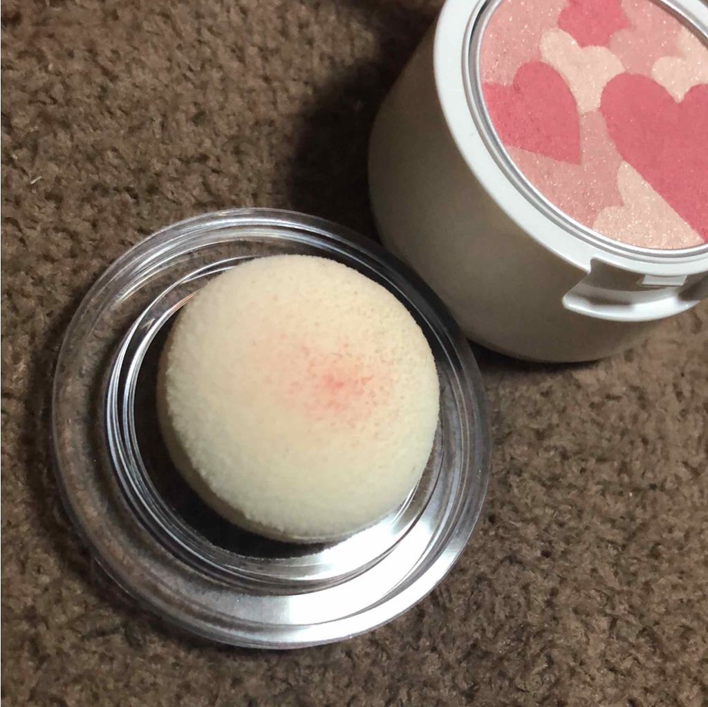 ハートチークカラー/ettusais/パウダーチークを使ったクチコミ(2枚目)