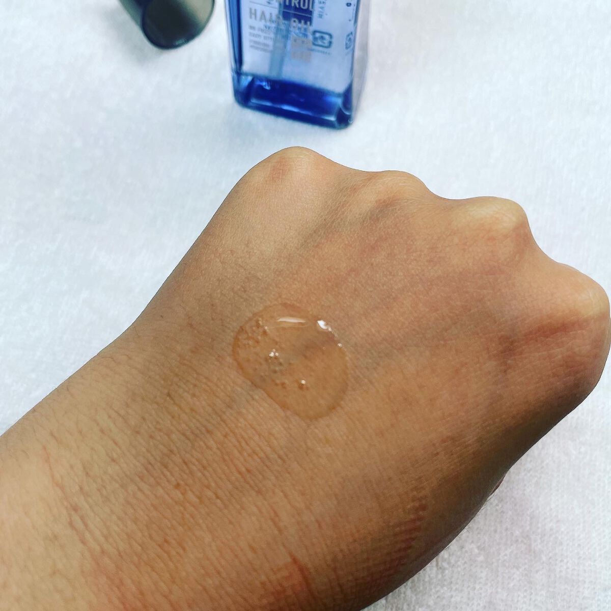 フォルムコントロール ヘアオイル Ｗ/スティーブンノル ニューヨーク/ヘアオイルを使ったクチコミ（3枚目）