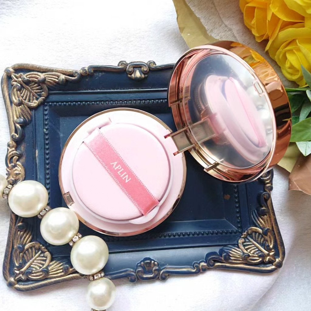 ピンクティーツリーカバーアップグロウクッション/APLIN/クッションファンデーションを使ったクチコミ(5枚目)