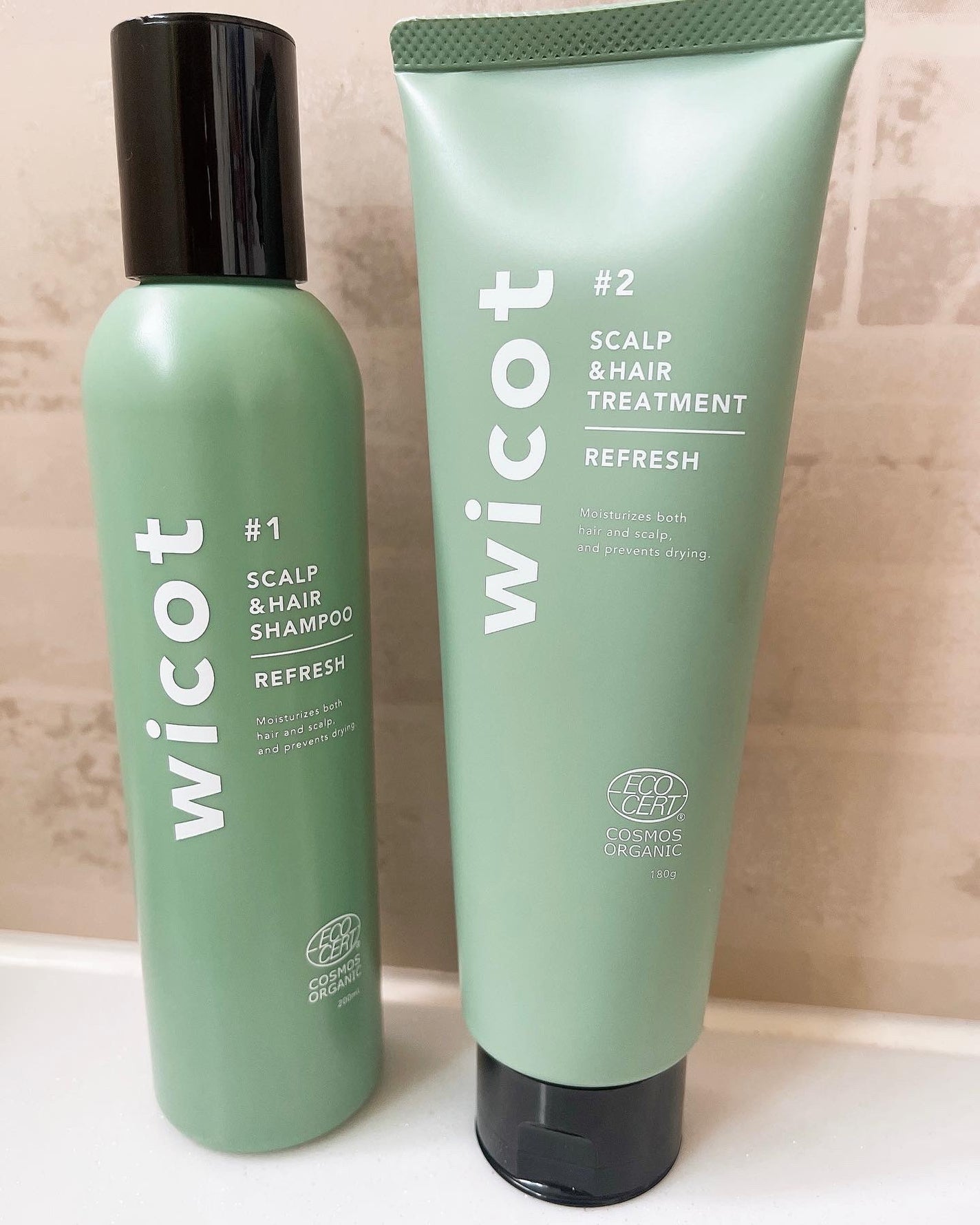 スカルプ&ヘア シャンプー/トリートメント リフレッシュ/wicot/市販シャンプーを使ったクチコミ(2枚目)