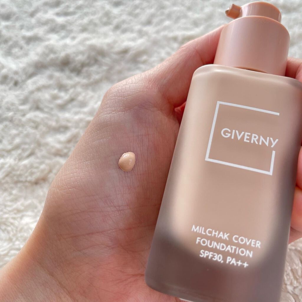 密着カバーファンデーション/GIVERNY/リキッドファンデーションを使ったクチコミ(3枚目)
