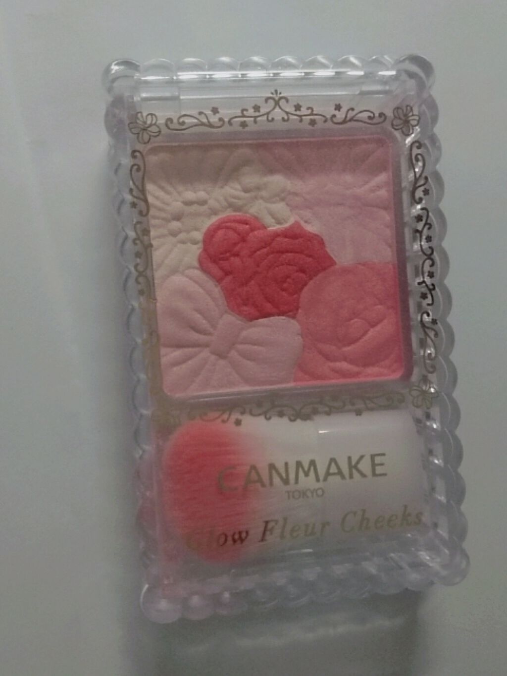 グロウフルールチークス/キャンメイク/パウダーチークを使ったクチコミ（1枚目）