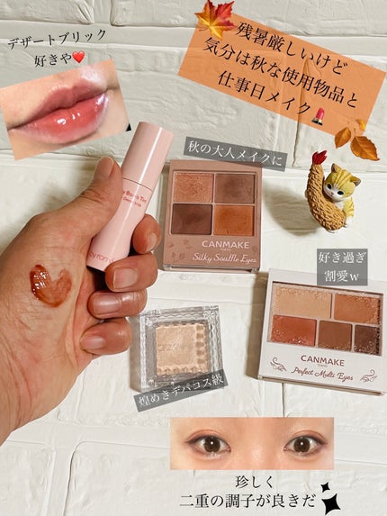 パーフェクトマルチアイズ/キャンメイク/アイシャドウパレットを使ったクチコミ(1枚目)