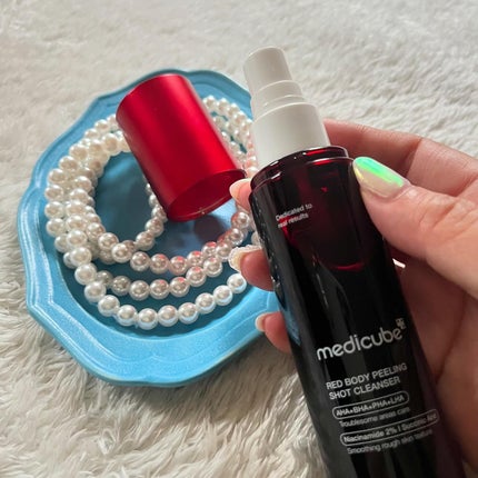 レッドアクネ ボディピーリングショット/MEDICUBE/ピーリングを使ったクチコミ(3枚目)