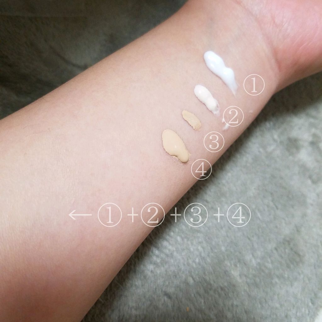 リアルフィットリキッド/インテグレート/リキッドファンデーションを使ったクチコミ(3枚目)