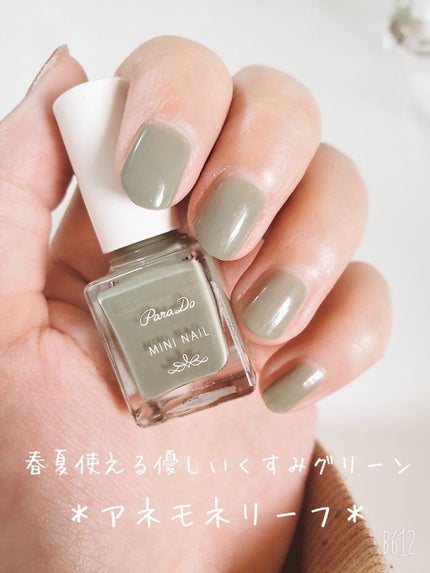 ミニネイル/パラドゥ/マニキュアを使ったクチコミ(2枚目)