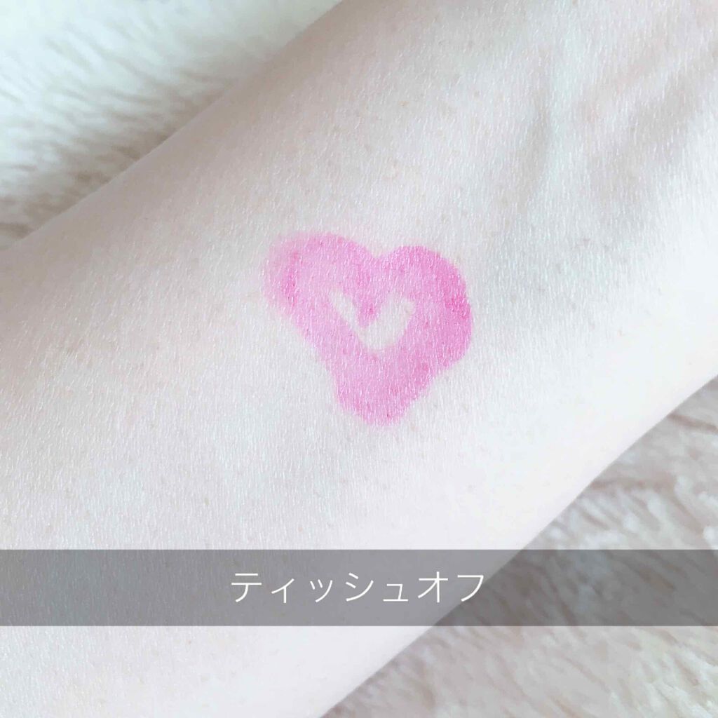 ジューシーラスティングティント/rom&nd/リップティントを使ったクチコミ(3枚目)