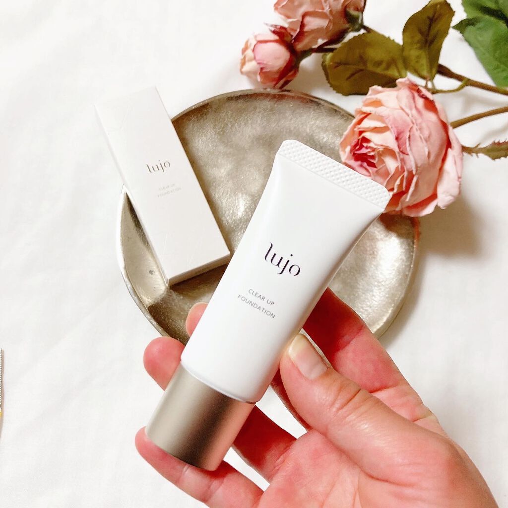クリアアップ ファンデーション/lujo/クリーム・エマルジョンファンデーションを使ったクチコミ（1枚目）